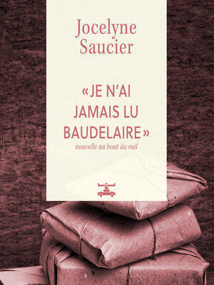 cover image of « Je n'ai jamais lu Baudelaire »